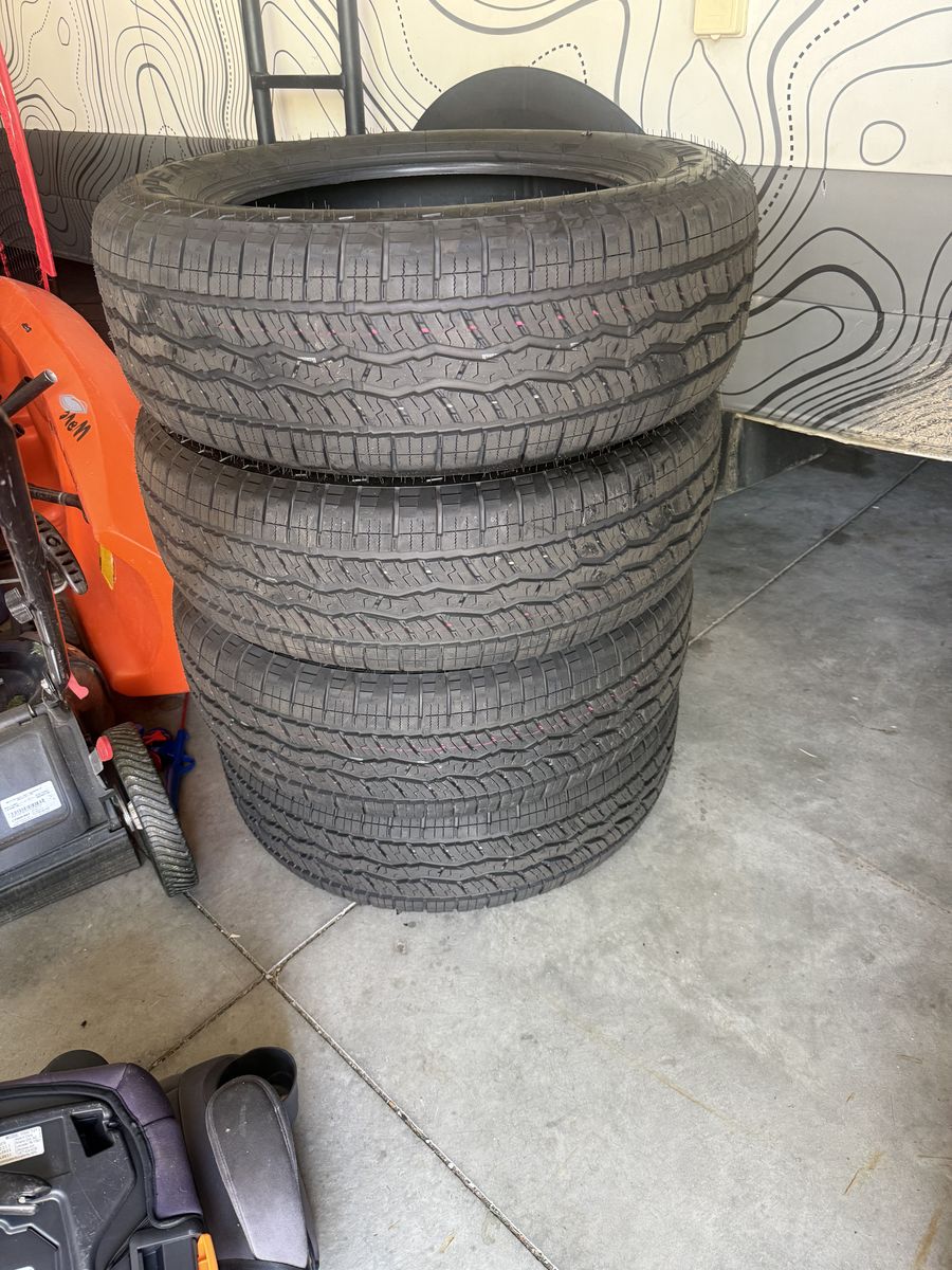 4 Falken Wildpeak A/T3W tires, size 265/60R20