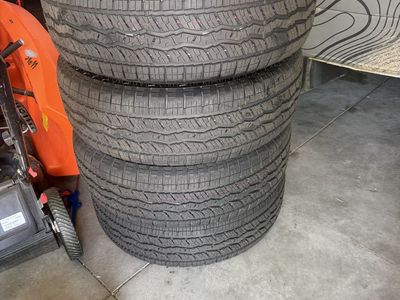 4 Falken Wildpeak A/T3W tires, size 265/60R20