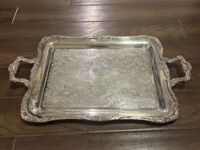 Large Silver Plated Serving Dish/Plate/Platter