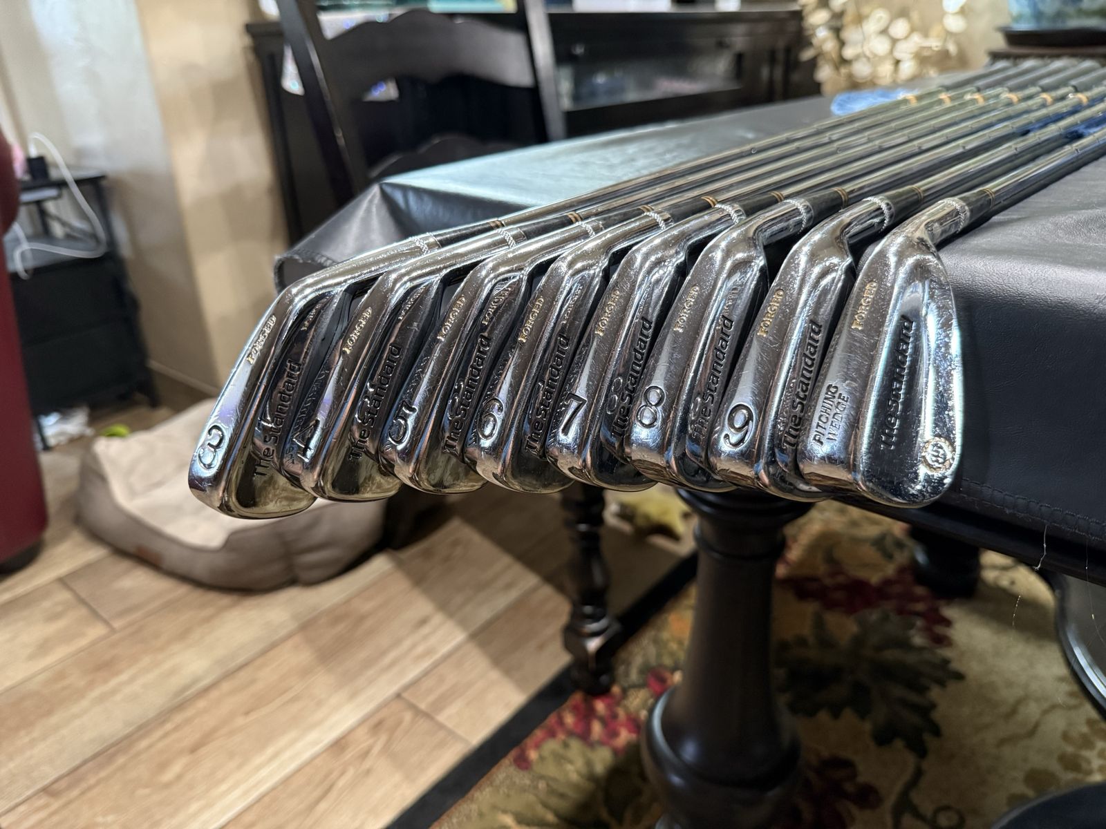 The Standard Forged Iron Golf Club Set (3-PW), Right Handed, Regular Flex, Used