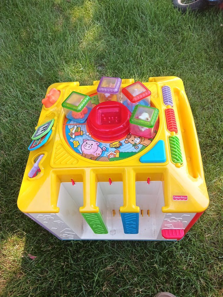 Fisher-Price Baby's First Blocks Activity Center Sensory Toy