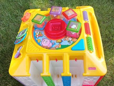 Fisher-Price Baby's First Blocks Activity Center Sensory Toy