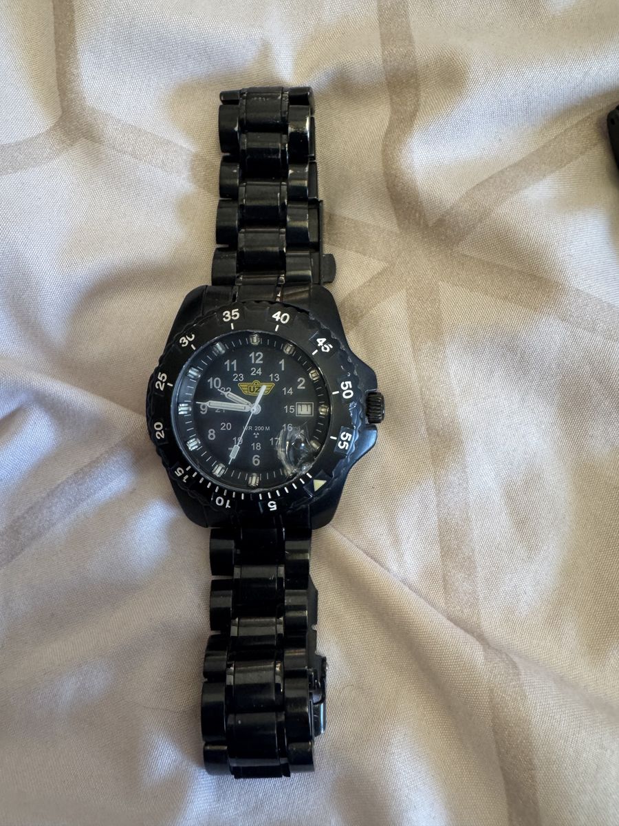 Uzi TrItium Metal Band Black Watch