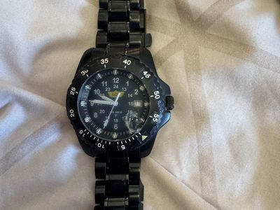 Uzi TrItium Metal Band Black Watch