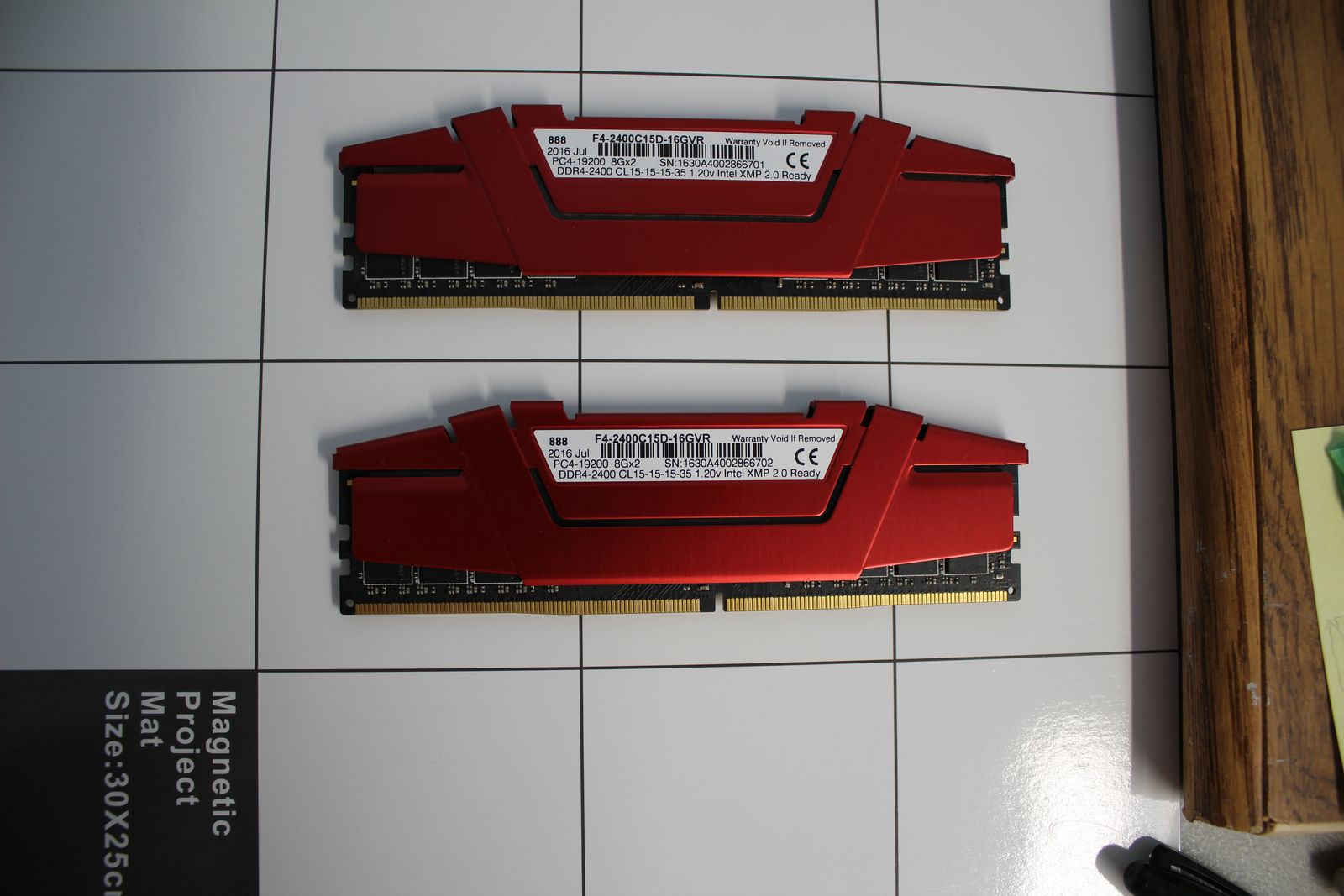 G.Skill Ripjaws V 16GB (2x8GB) DDR4-2400 RAM - Fully Tested