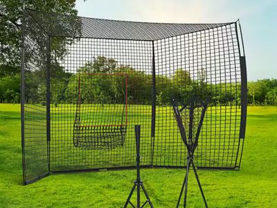 Baseball Net with Strike Zone