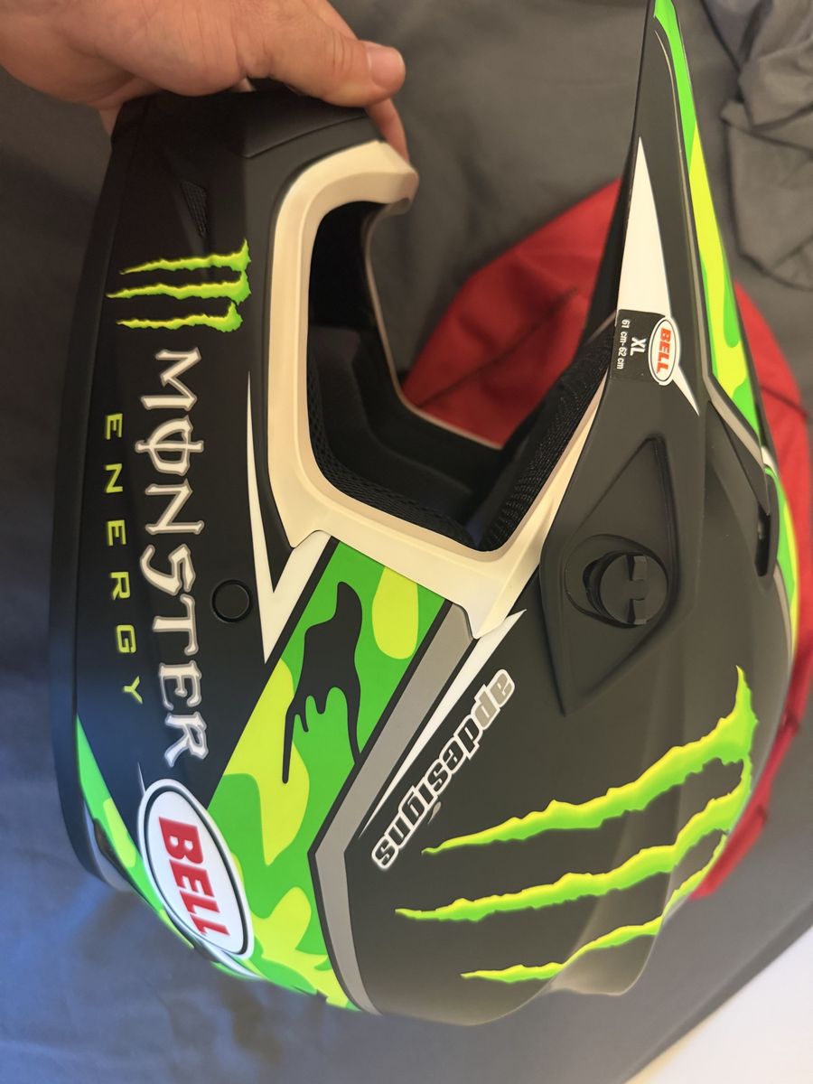 Monster Pro Circuit Motocross Helmet
