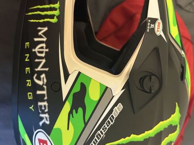 Monster Pro Circuit Motocross Helmet