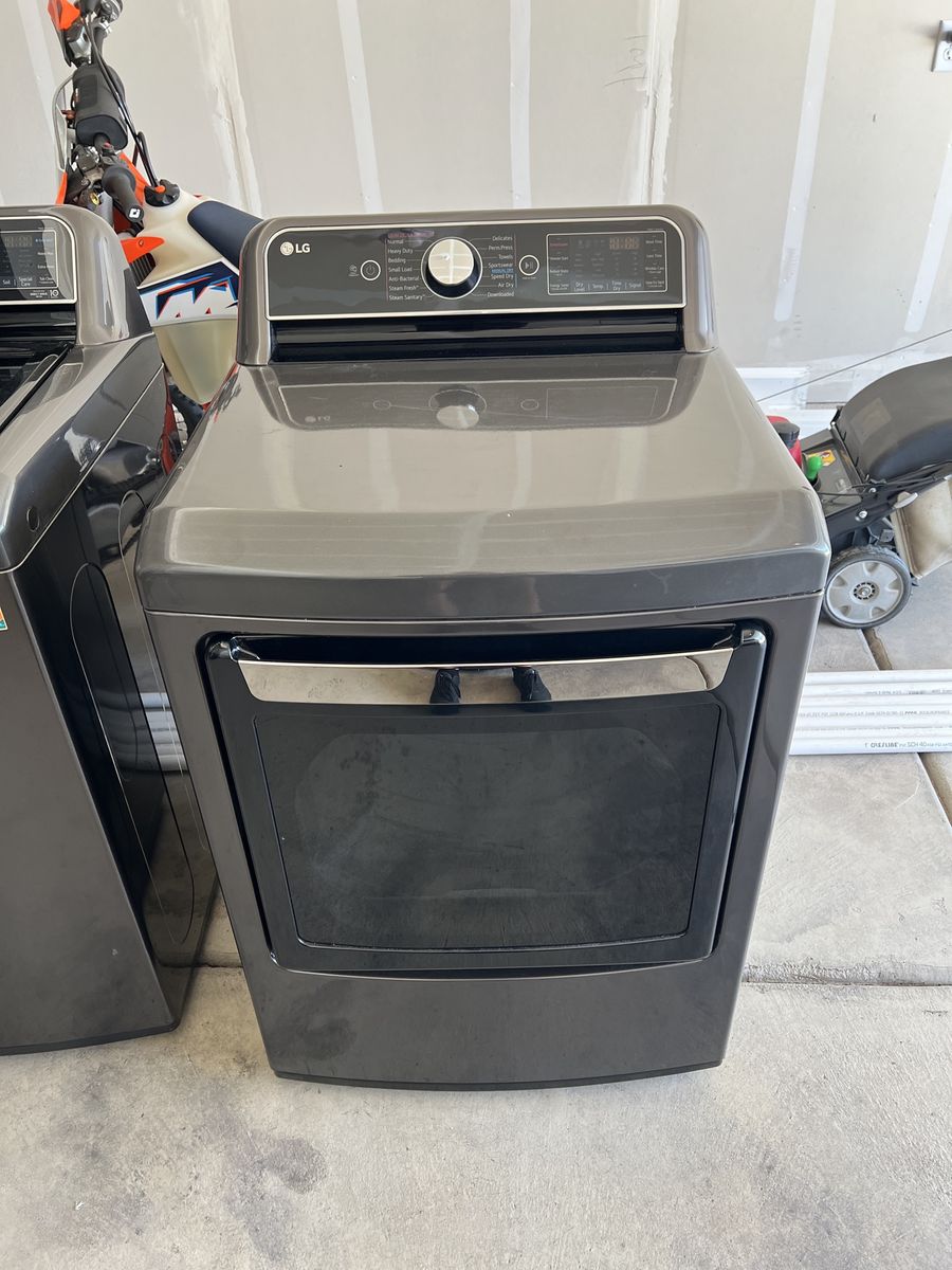 LG washer and dryer