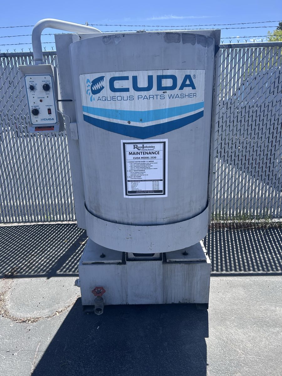 CUDA 2530 Automatic Aqueous Parts Washer - 230V 3-Phase Industrial Washer