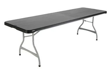 Lifetime 8 Foot Nesting Table (Black)