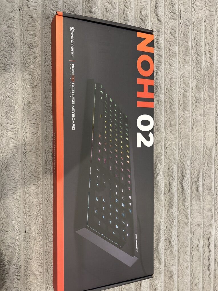 Nohi 02 RGB USB Keyboard And Mouse *unopened*