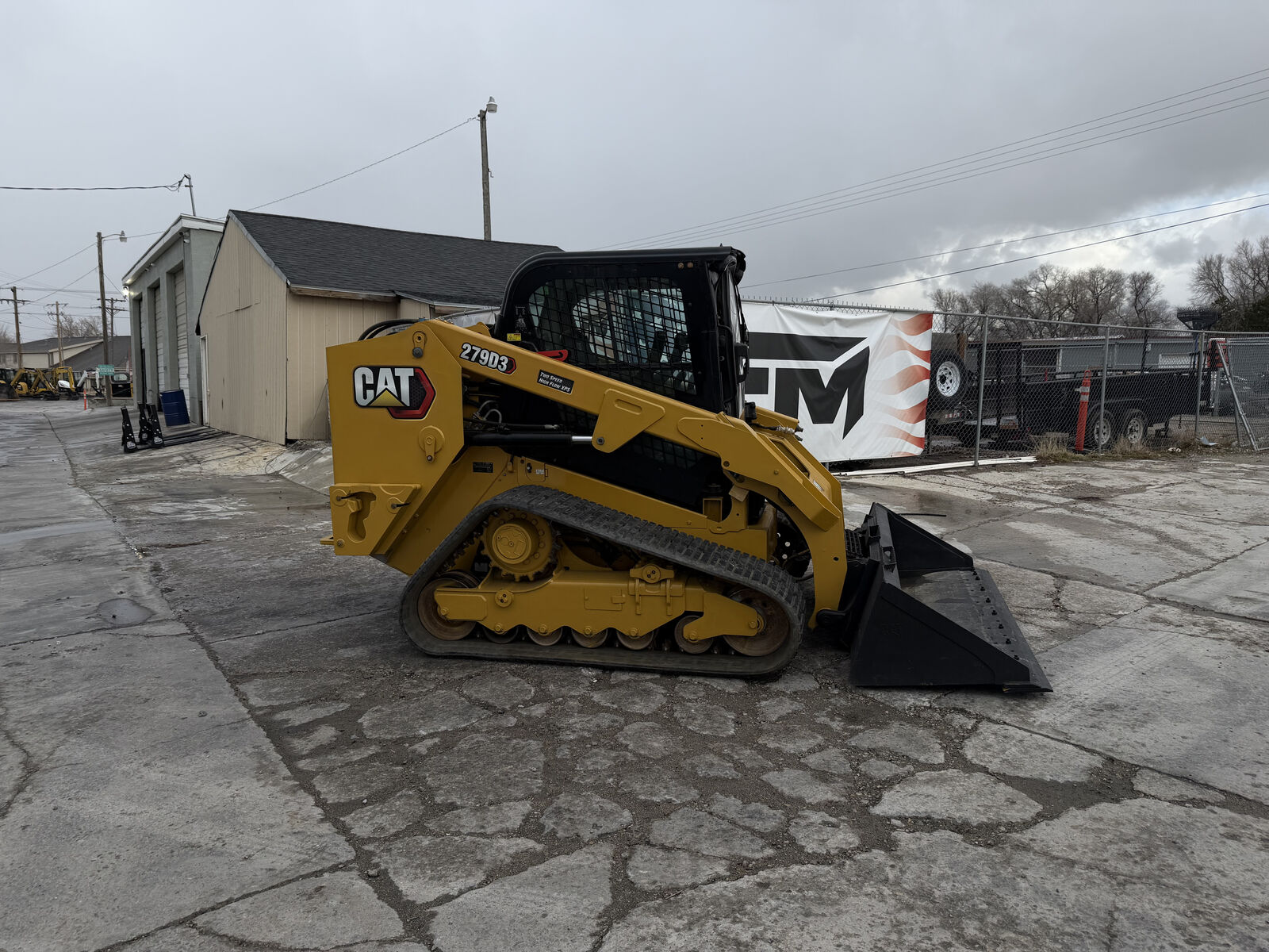 Caterpillar 279D3 High Flow Skid Steer Loader Tractor