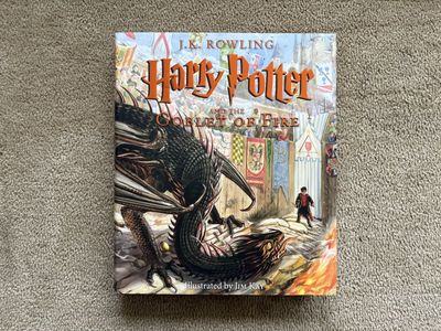 Illustrated Harry Potter and the Goblet of Fire, by J.K. Rowling