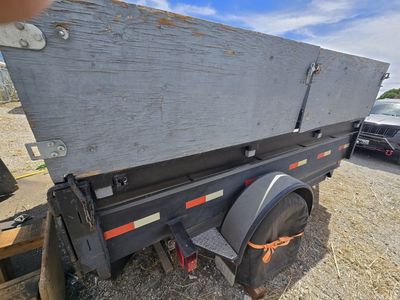 2008 a big tex dump trailer