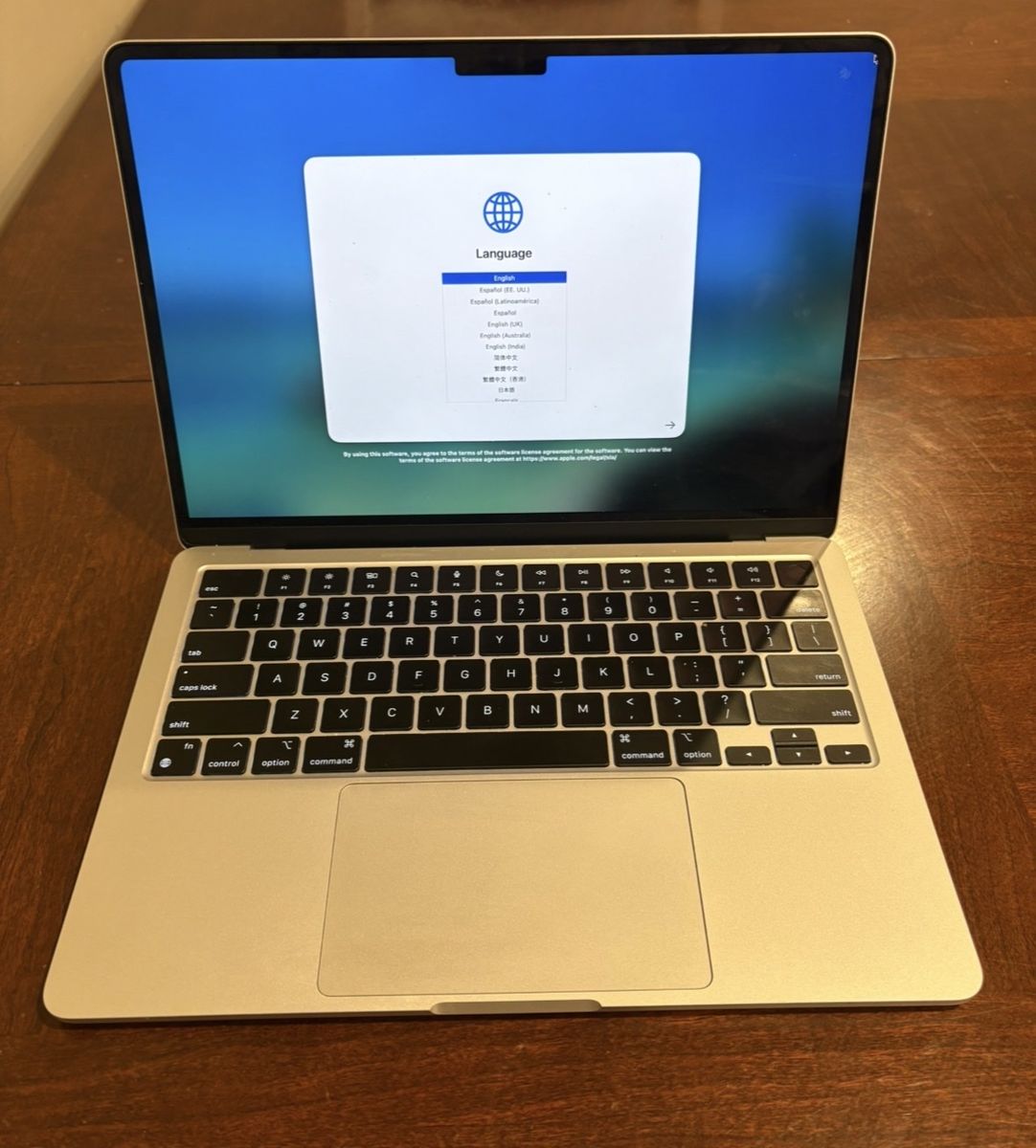 2022 MacBook Air M2 8GB RAM 256GB SSD