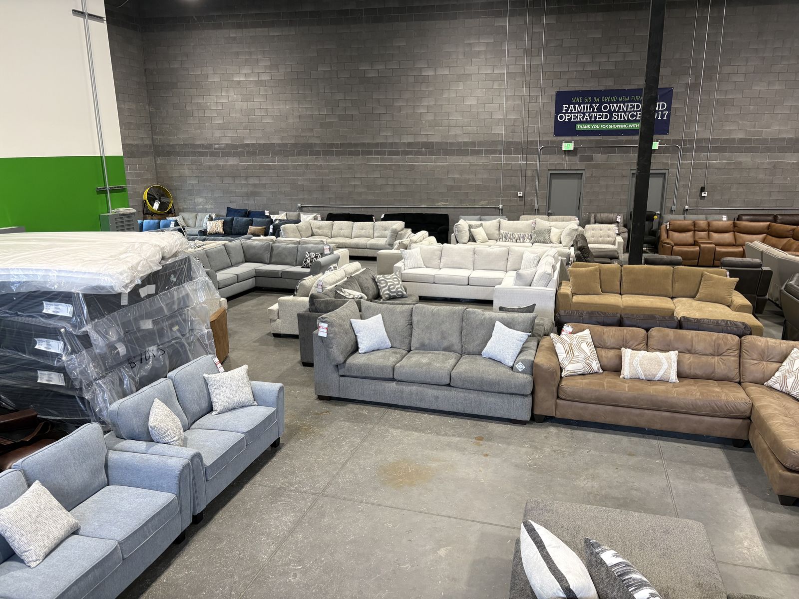 Closeout couch sets