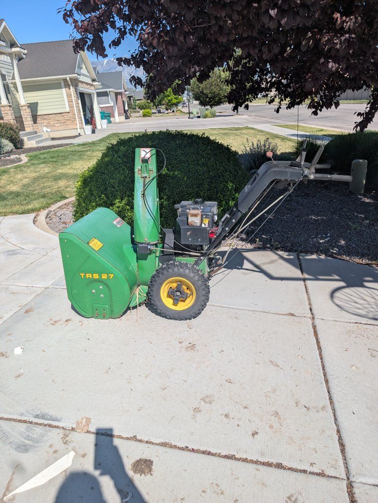 John Deere TRS 27 Walk-Behind Snow Blower - Powerful 2-Stage Snow Removal