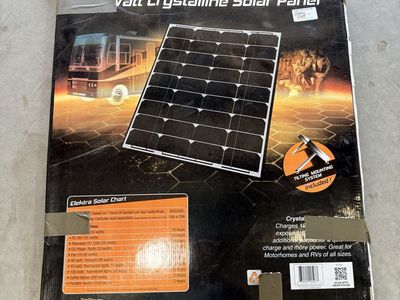 80 watt RV or Camper solar panel