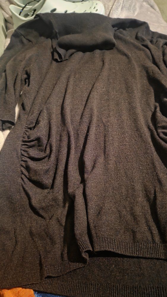 7th Avenue Design Studio New York & Company Brown Tunic Sweater Size XL