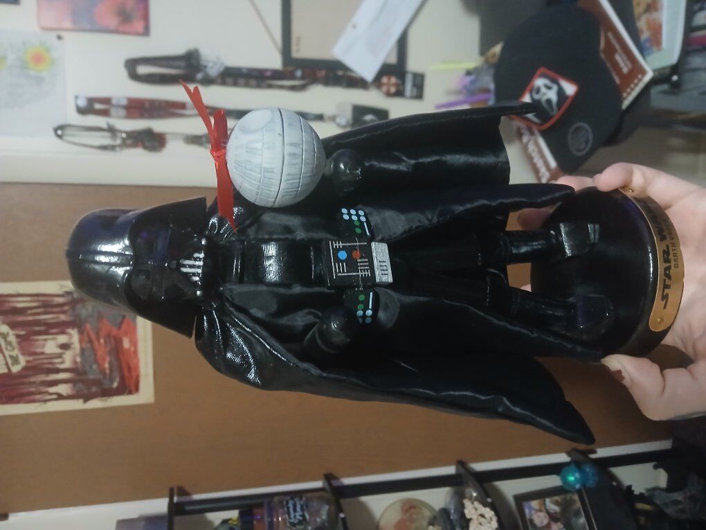 Darth vader and Boba fett nut cracker