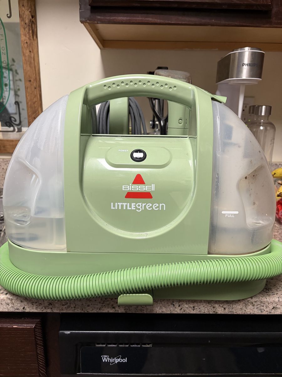 Bissell Little Green Portable Carpet & Upholstery Cleaner - Light Green, Compact Design