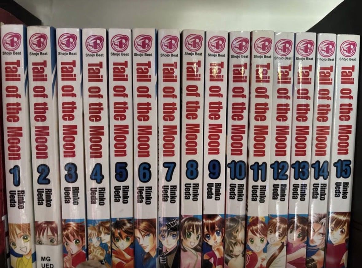 Tail of the Moon Manga Series Vol 1-15 Complete Set Shojo Beat Rinko Ueda