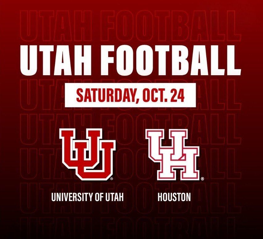 2 Utah Utes Football vs. Houston Cougars Tickets - Oct 24, 2026