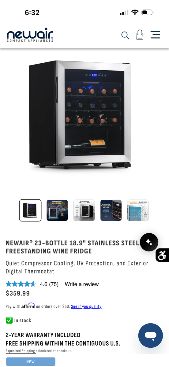 Luxury Wine cooler