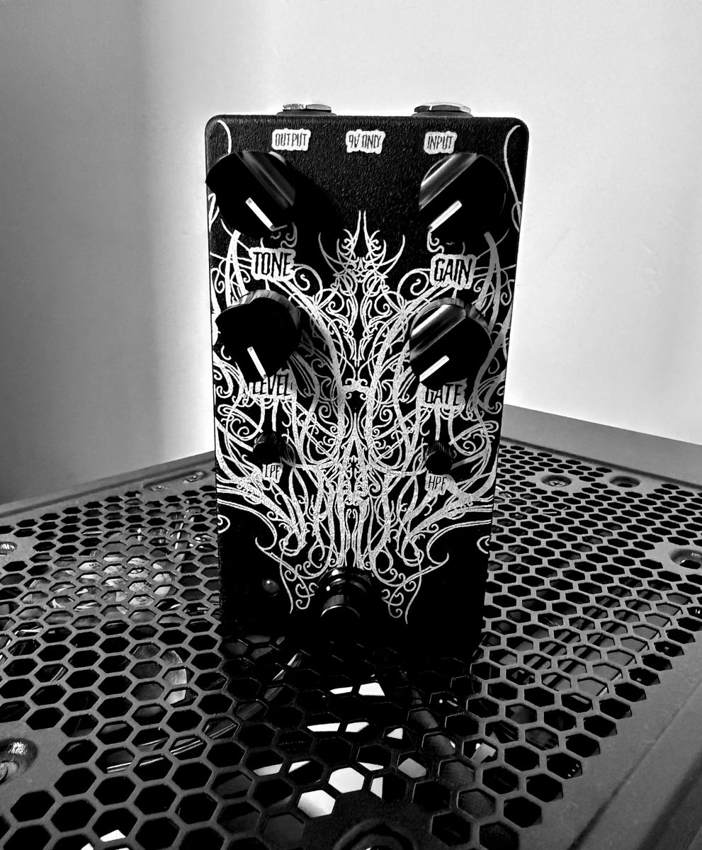 Black Metal Overdrive tubescreamer