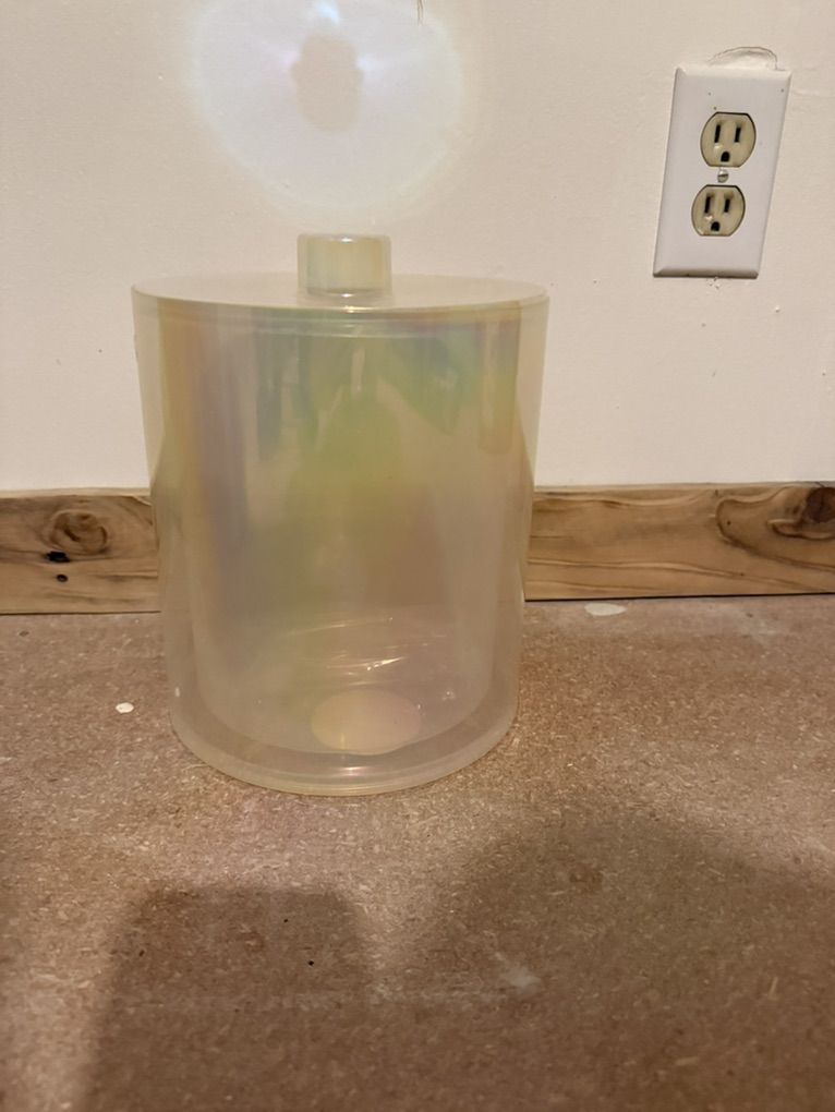 New Horizon Iridescent Ice Bucket with Tongs