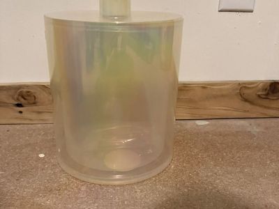 New Horizon Iridescent Ice Bucket with Tongs