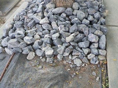 4-6" sweet smoke crushed rock