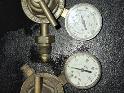 Victor Equipment Co Dual Acetylene & Oxygen Welding Gas Regulators