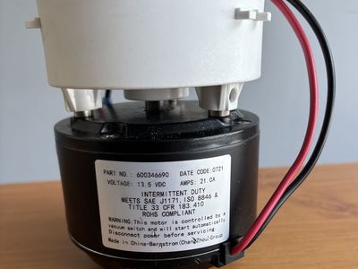 New Motor for Dometic Macerator Toilet