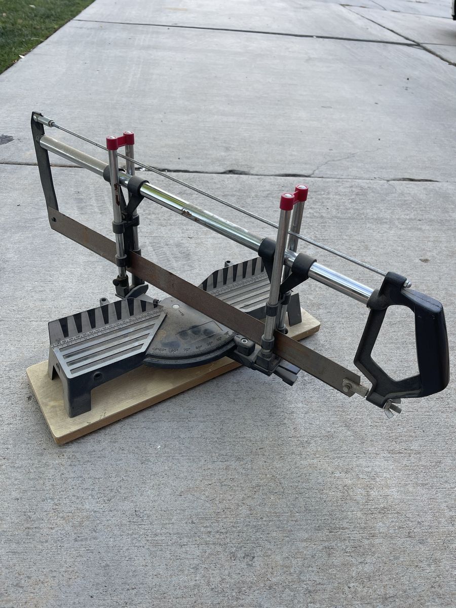 Vintage Jorgensen Manual Miter Saw - Hand Tool for Precision Cuts