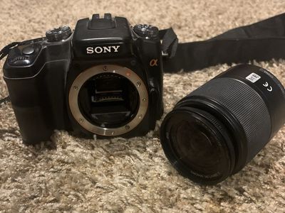 Sony Alpha a100 DSLR Camera