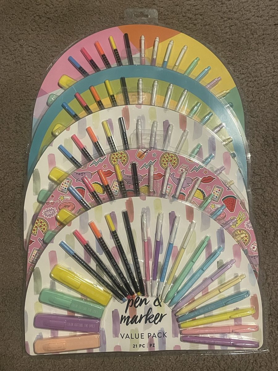 Pen and marker value pack