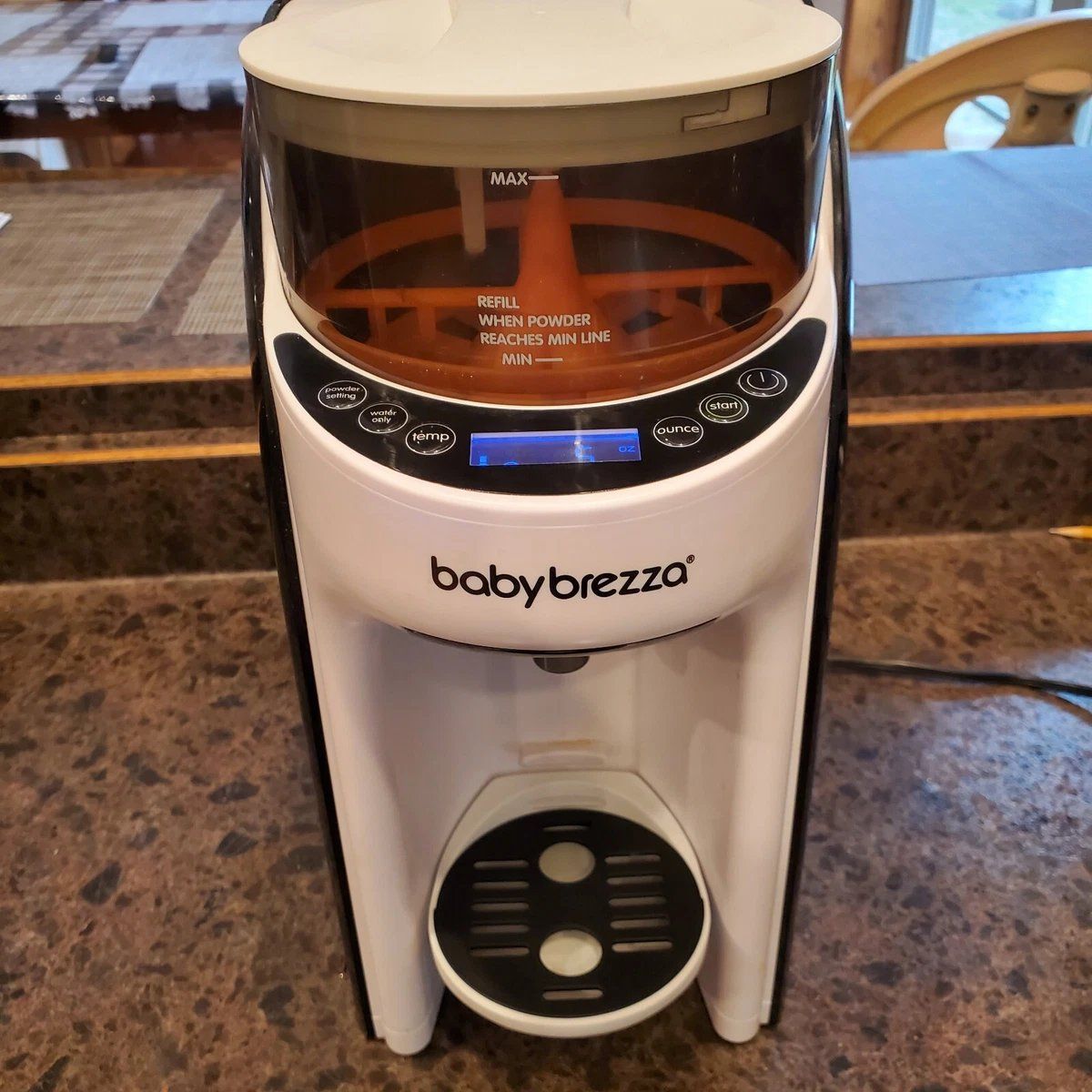 Baby Brezza Formula Pro Advanced Baby Formula Dispenser  $229 Value