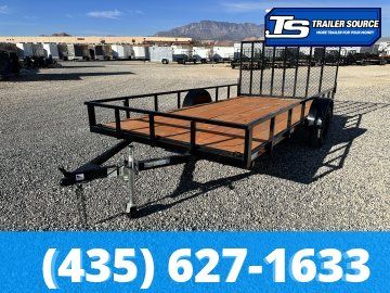 2026 Titan Premium Series 5x8 Single Axle ATV Trailer