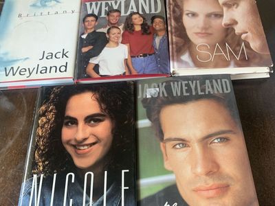 Jack Weyland Teen Novels - Brittany, Lean on Me, Sam, Nicole, Jake - 5 Book Lot