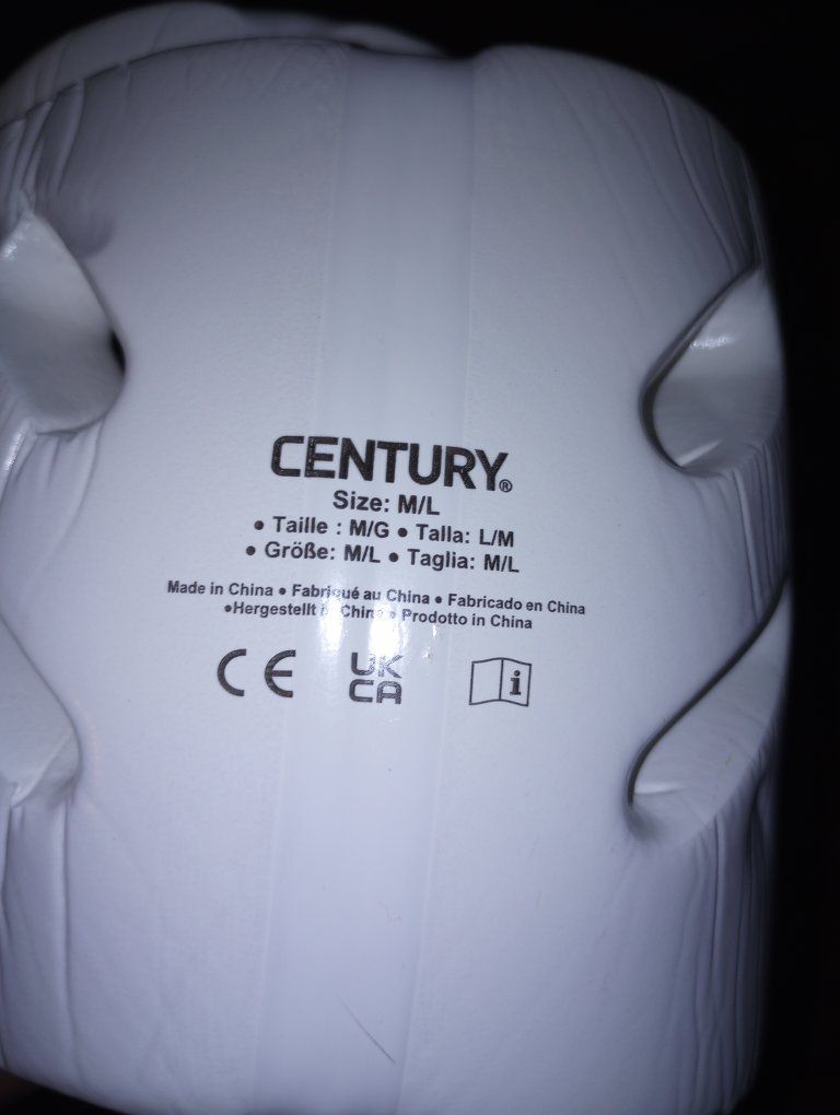 Century Martial Arts Headgear Sparring Helmet White M/L
