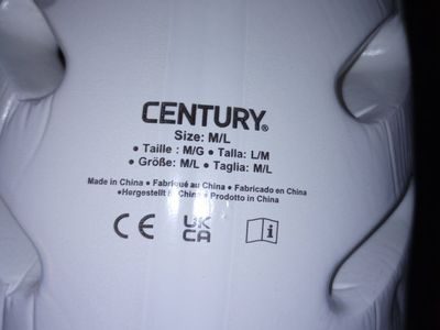 Century Martial Arts Headgear Sparring Helmet White M/L