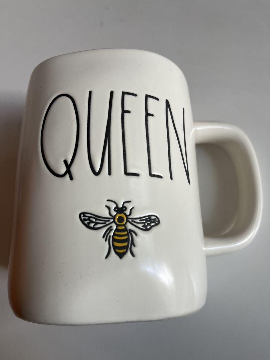 Rae Dunn Ceramic Queen Bee Mug
