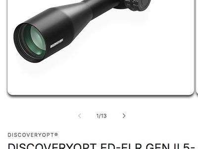 Brand New In-Box DiscoveryOpt ED-ELR GEN2 5-40x56