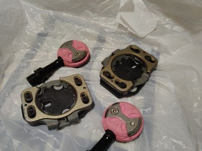 Speedplay road bike pedals and cleats