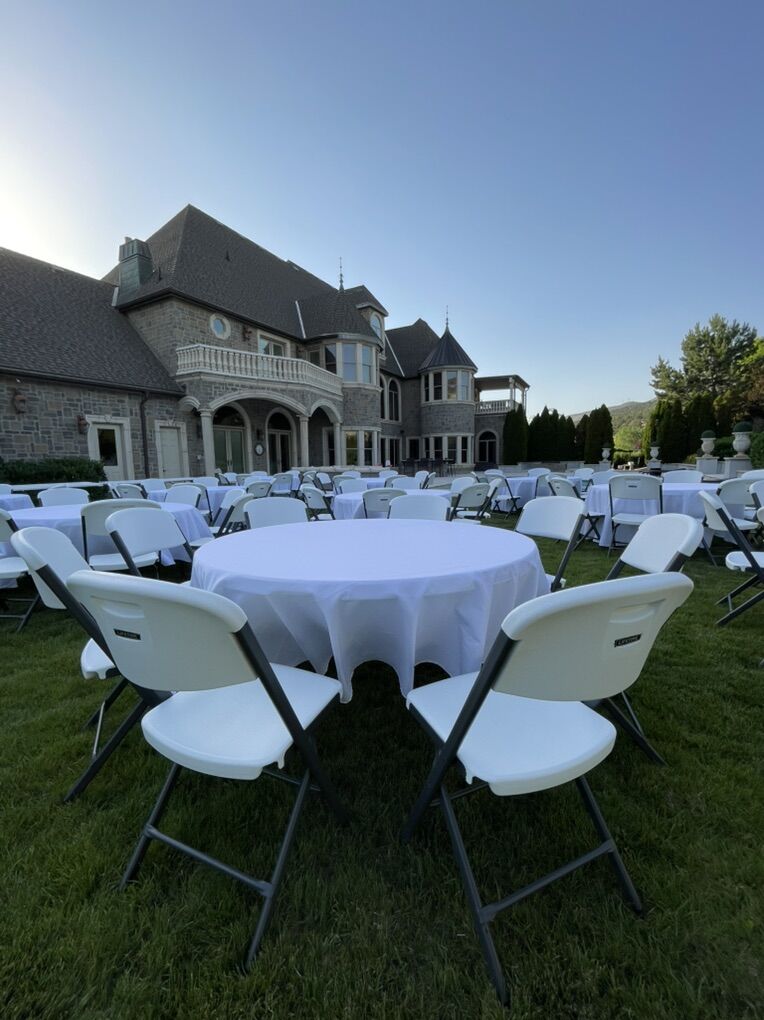 Table, Chair, and Linen Rental