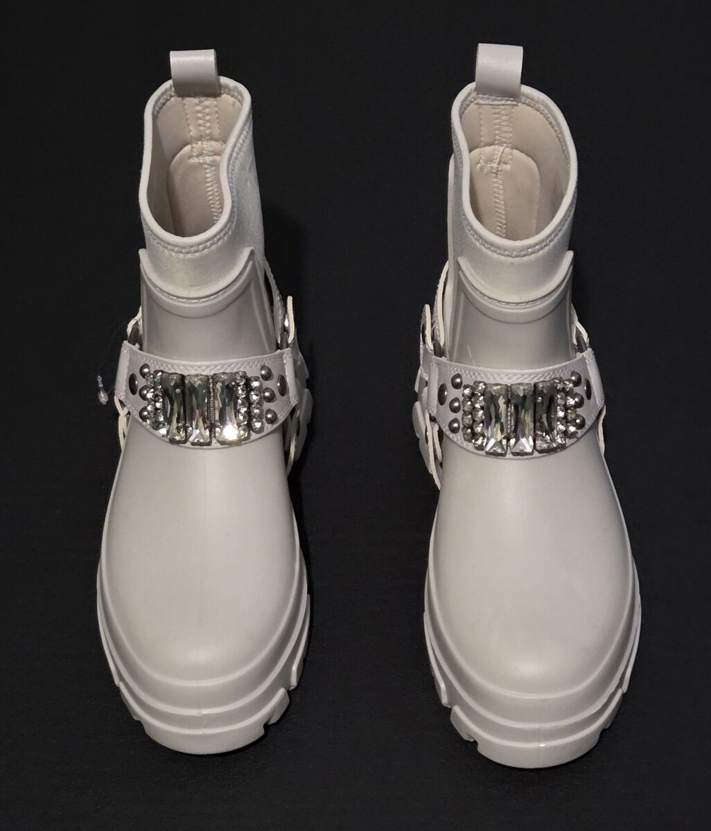 KARL LAGERFELD Rubber Boots + FREE New sneakers 6