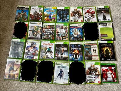 Huge Xbox 360 Game Selection!! Good condition