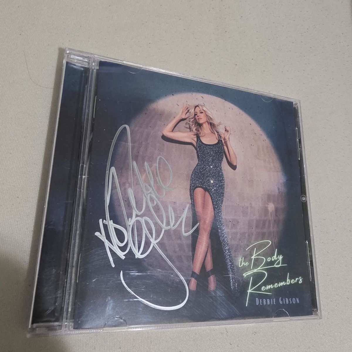 Signed Debbie Gibson - The Body Remembers CD